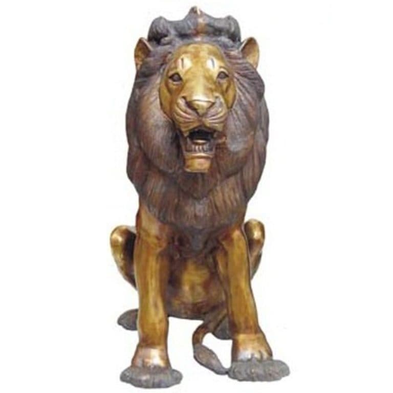 Lion sculpture