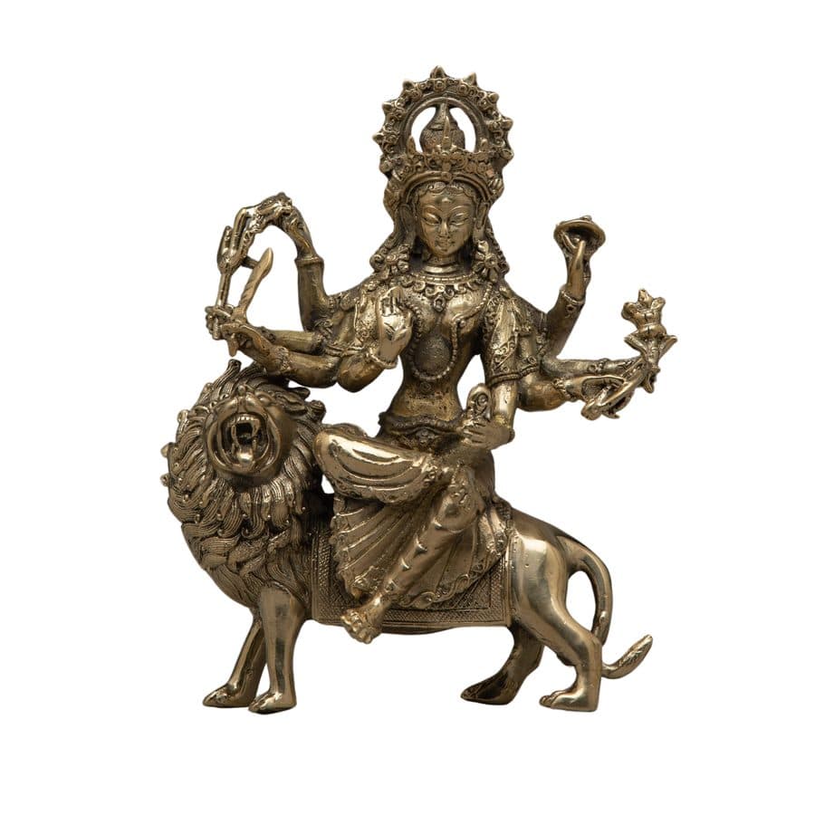 Brass Durga Statue