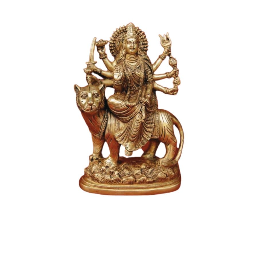Brass Durga Statue