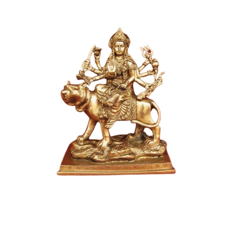 Brass Durga Statue