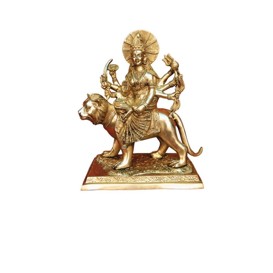 Brass Durga Statue