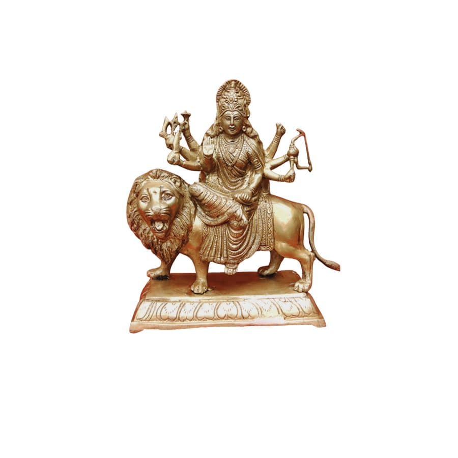 Brass Durga Statue