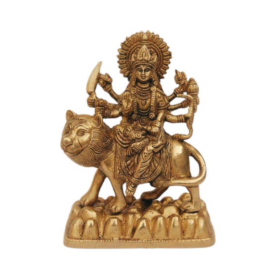 Brass Maa Durga Statue