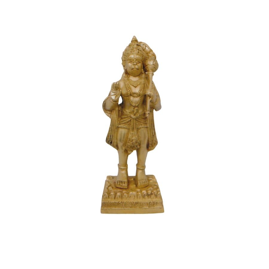 Brass Hanuman Statue