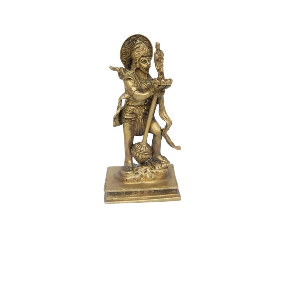 Brass Hanuman Statue
