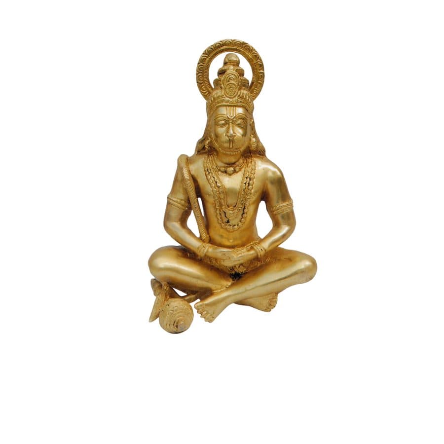 Brass Hanuman Statue