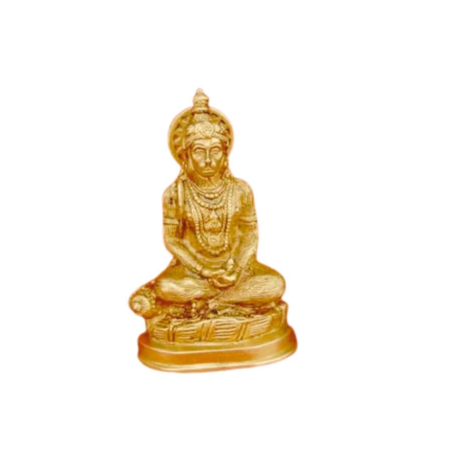 Brass Hanuman Statue