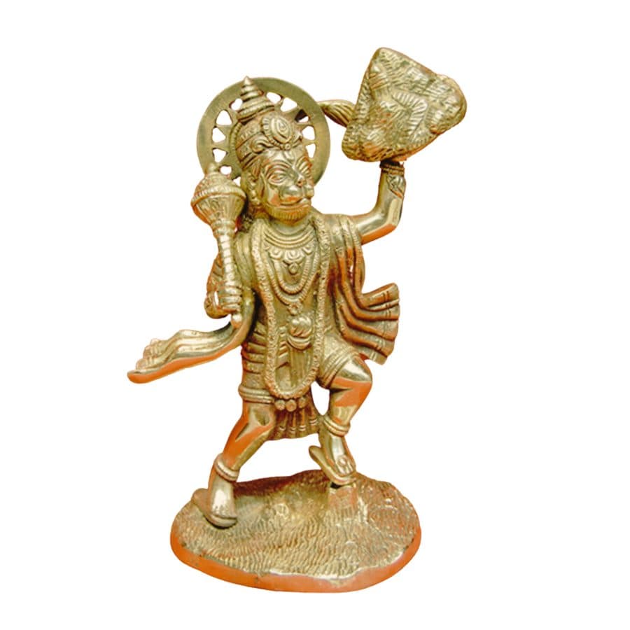 Brass Hanuman Statue