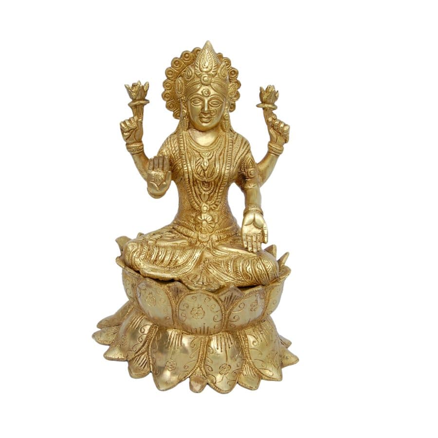 BRASS LAXMI STATUE