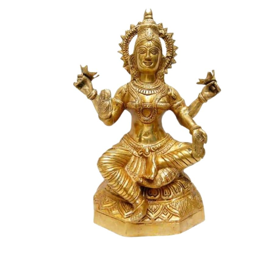 BRASS LAXMI STATUE