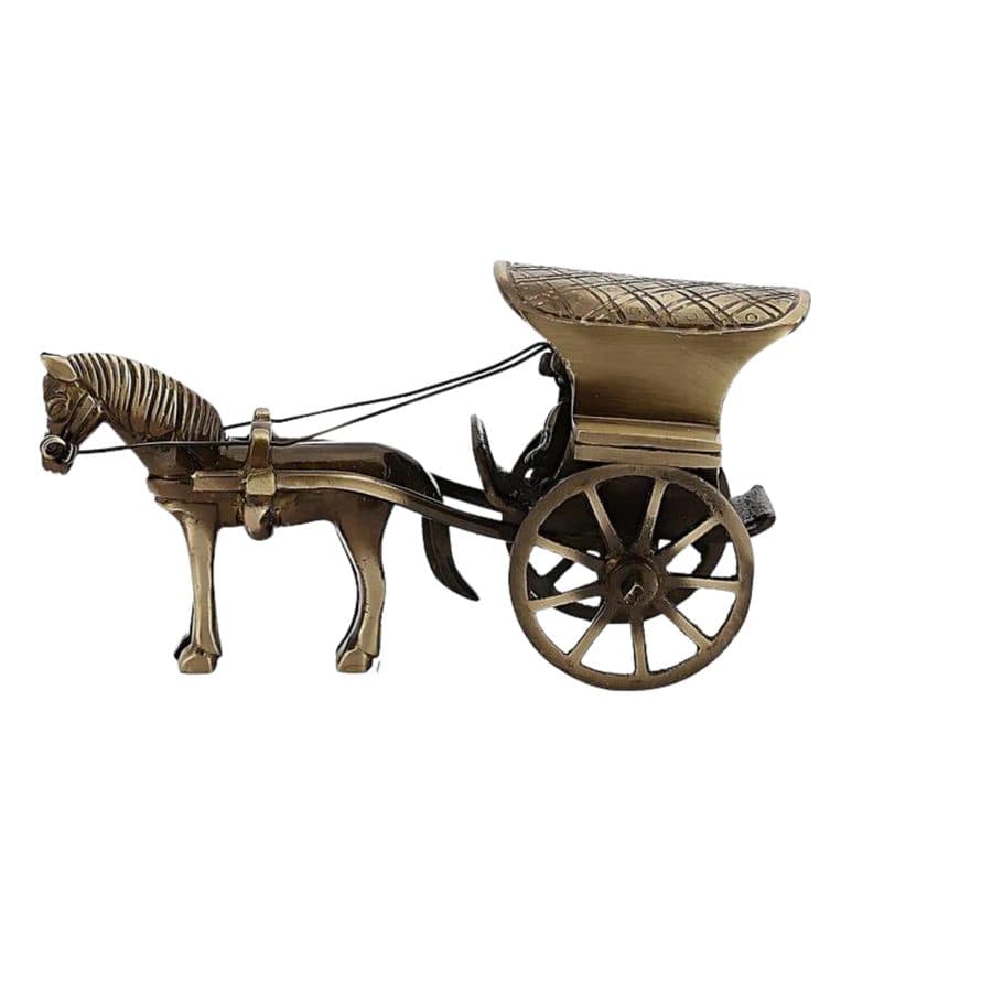 Brass Horse Cart (Small)