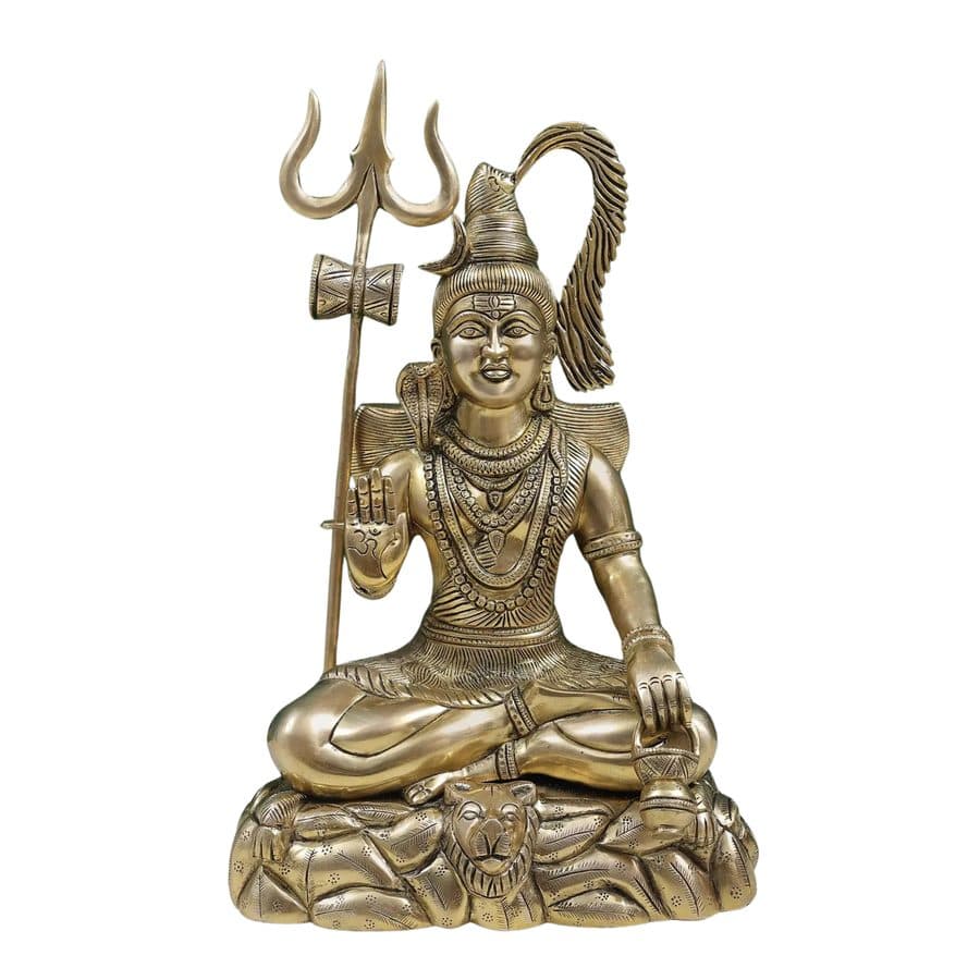 Brass Mahadeva Lord Shiva