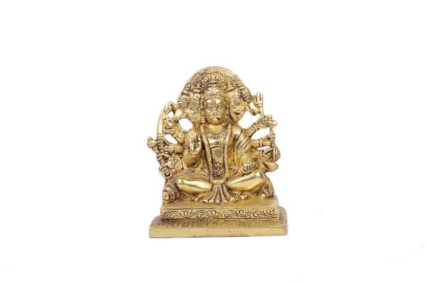 Brass panchmukhi sheeting Hanuman ji