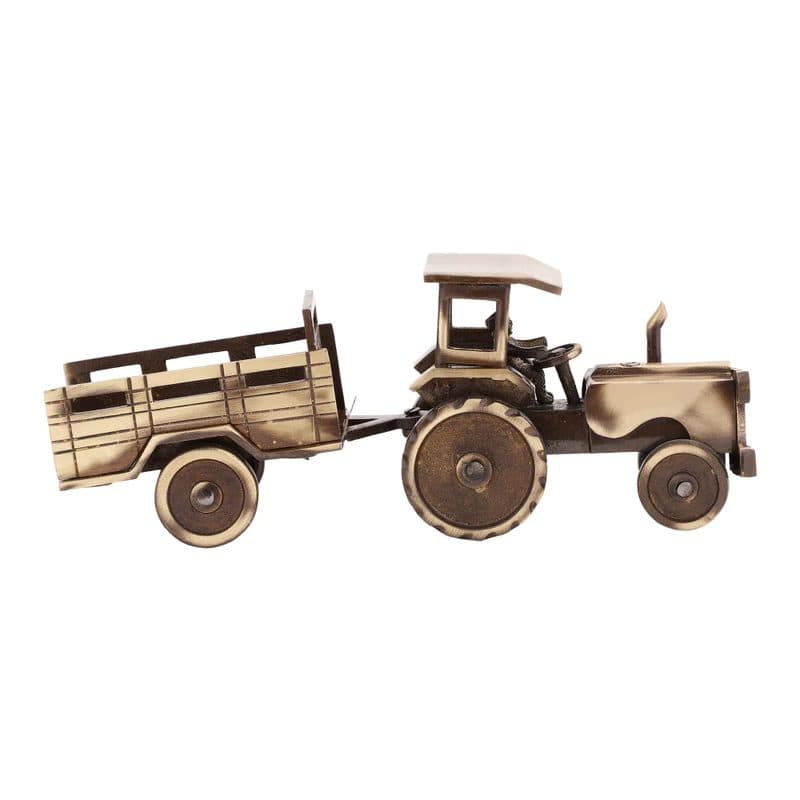 Vintage Brass Tractor