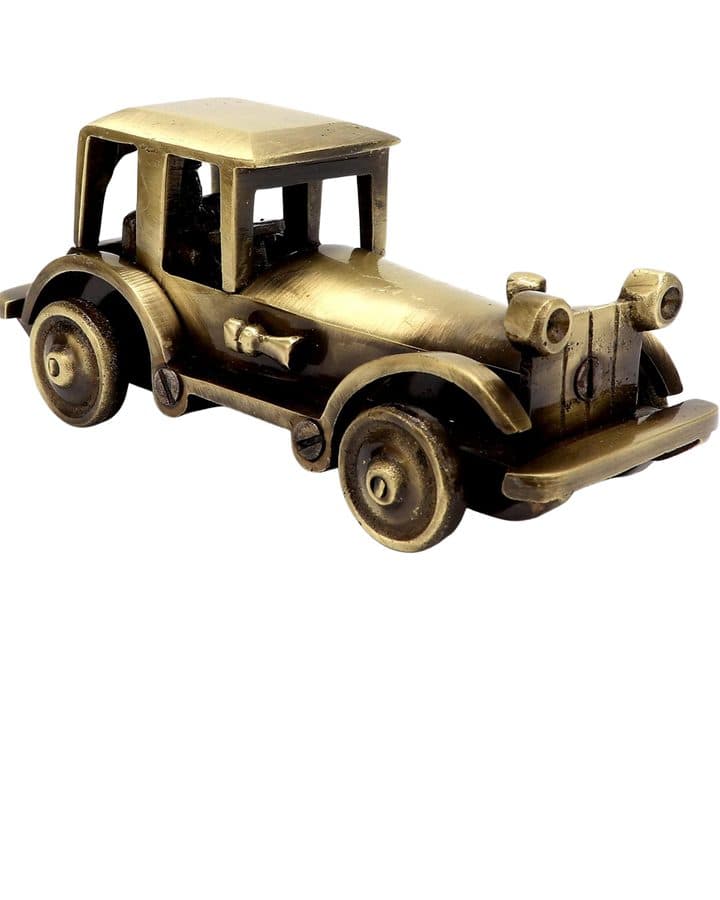 Antique Brass Train Engine Showpiece
