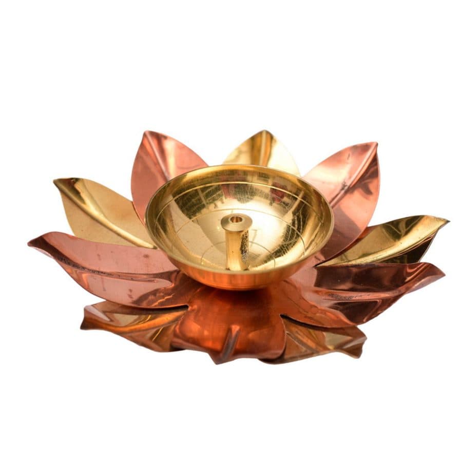 Kamal Pati Diya lotus leaf Diya