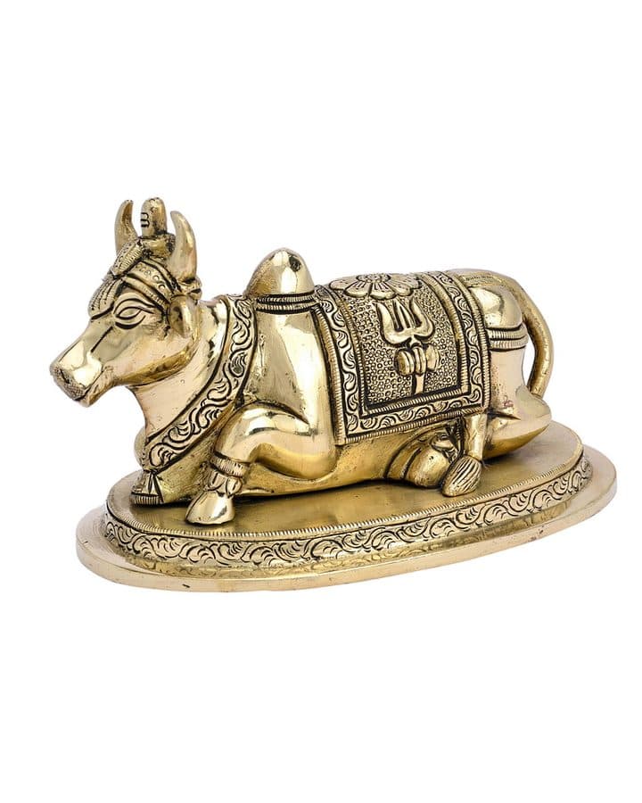 Lord Shiva Brass Nandi brass
