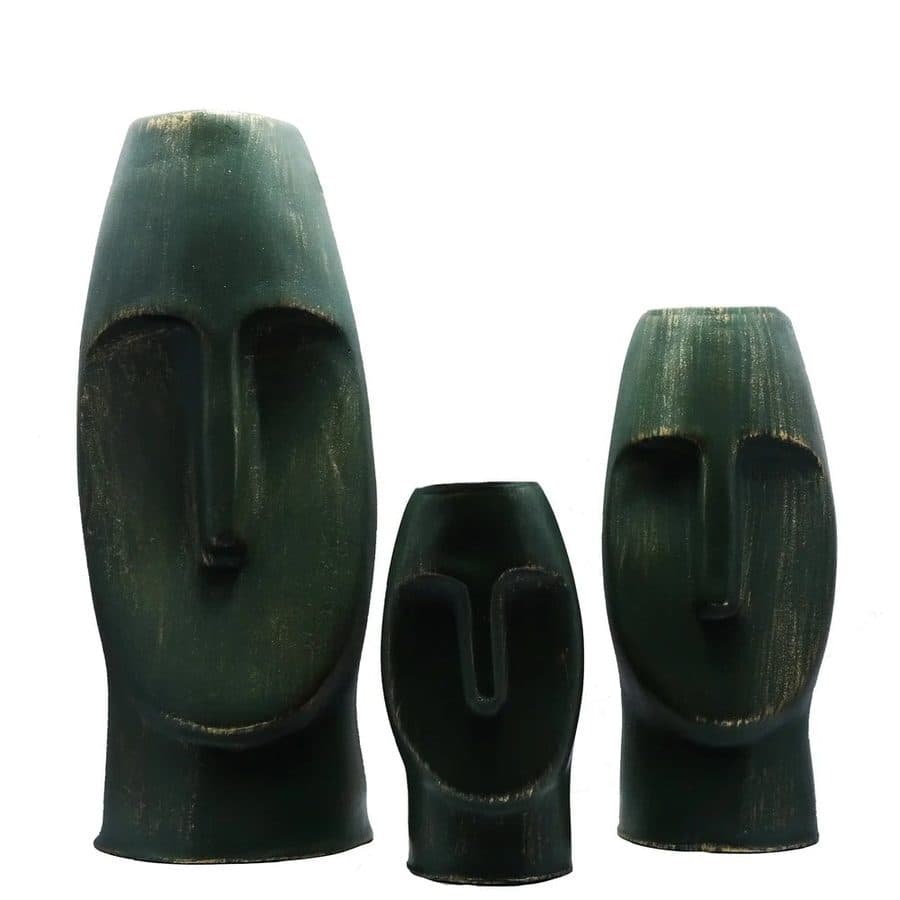 Lady Face Planter Set of