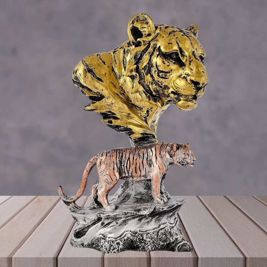 2 Tiger On Rock
