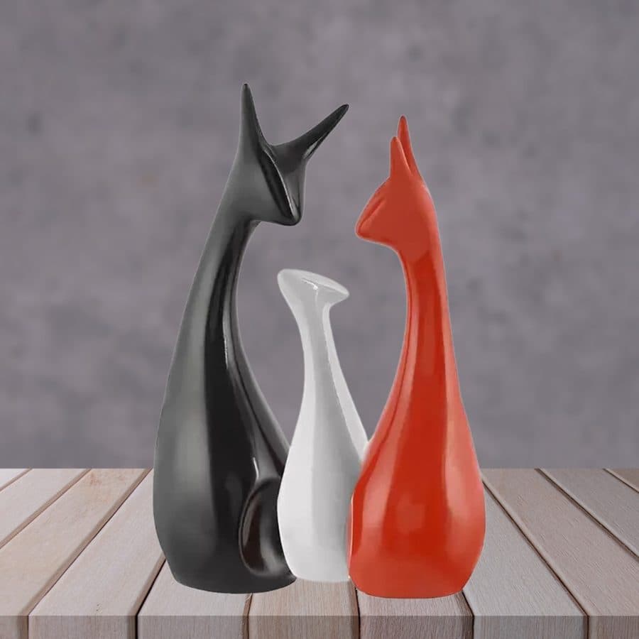 Cat Set Of 3