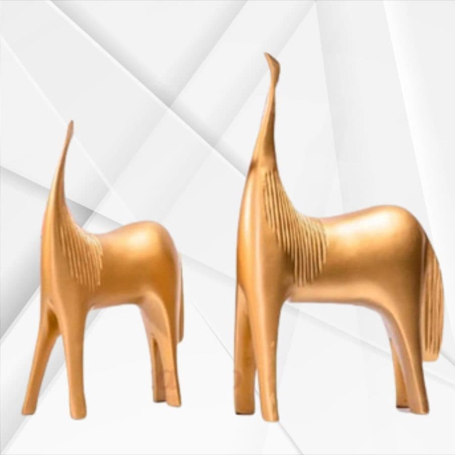 Modern Horse Pair