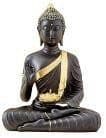 Lord Gautam Buddha Statue Golden and black
