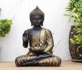 Lord Gautam Buddha Statue Golden