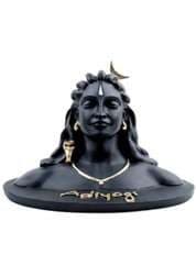 Classic Matte Black Adiyogi Bust ()
