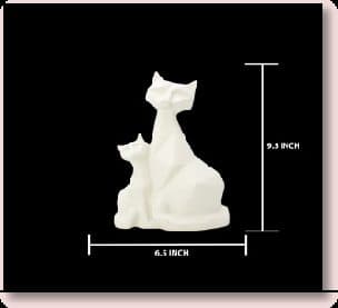 Ceramic Cat White