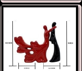 Ceramic Couple Statue x