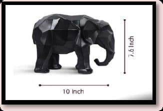 Ceramic Diamond Cut Elephant