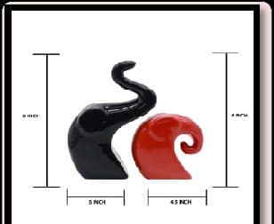 Ceramic Elephant Set Of x