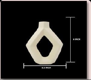 Ceramic Hexa Vase