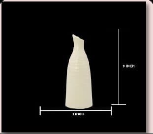 Ceramic Kalam Bottle Cut Flower Vase