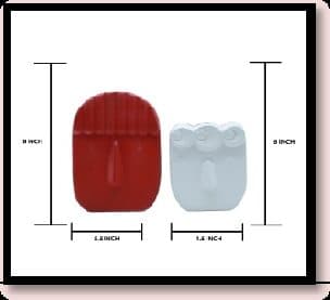Ceramic Modern Face Vase x