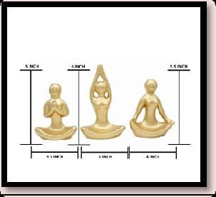 Ceramic Yoga Lady Set x Of Golden x