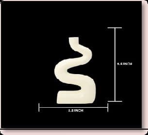 Ceramic Zig Zag Vase