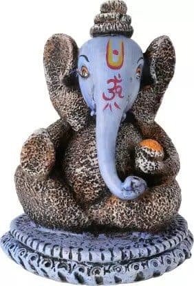 Ganesh on Round Base