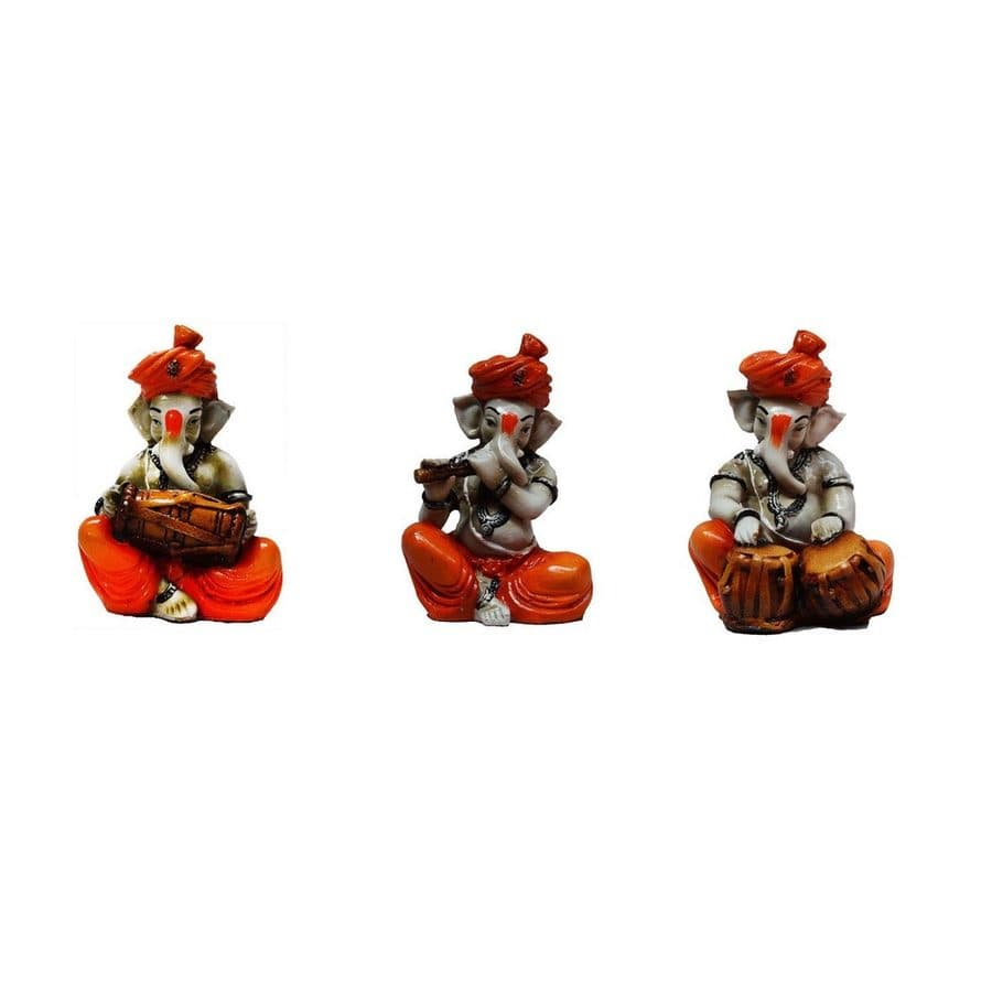 Musical Ganesh Set of 3